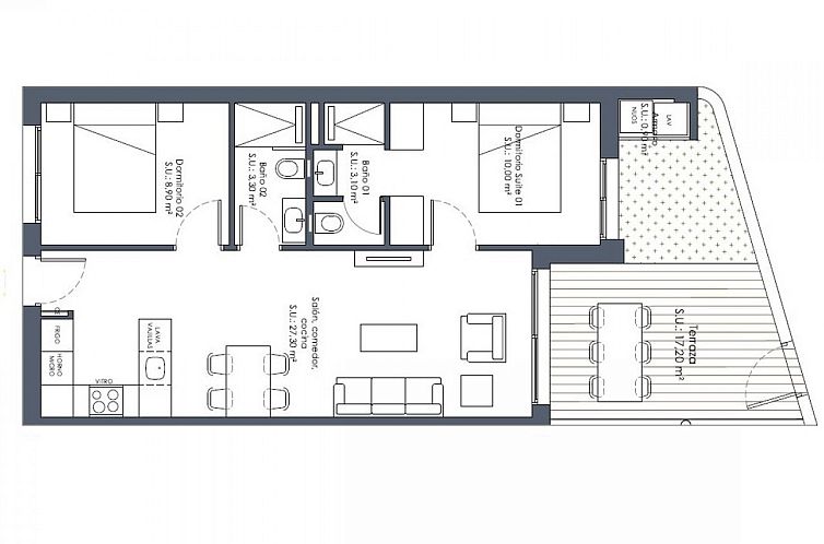 Geschakelde woning in San Fulgencio