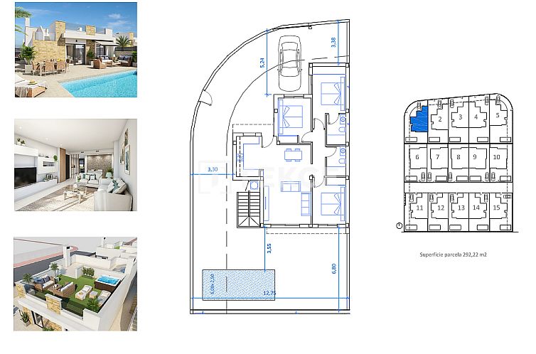 Vrijstaande woning in San Fulgencio