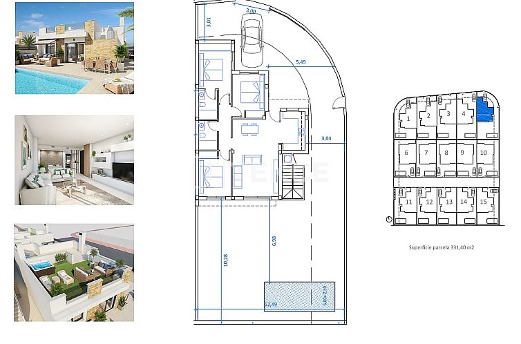 Vrijstaande woning in San Fulgencio
