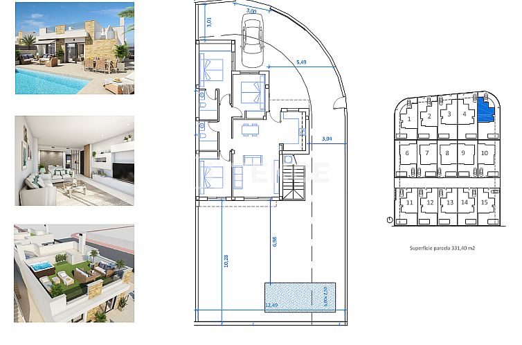 Vrijstaande woning in San Fulgencio