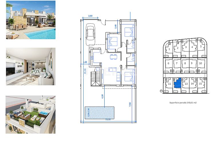Vrijstaande woning in San Fulgencio