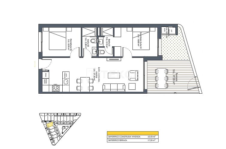 Appartement in San Fulgencio Centro