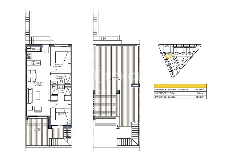 Appartement in San Fulgencio Centro