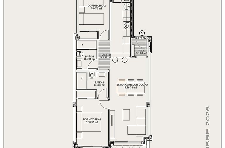 Geschakelde woning in Torrevieja