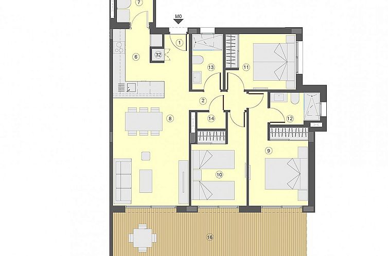 Geschakelde woning in Torrevieja