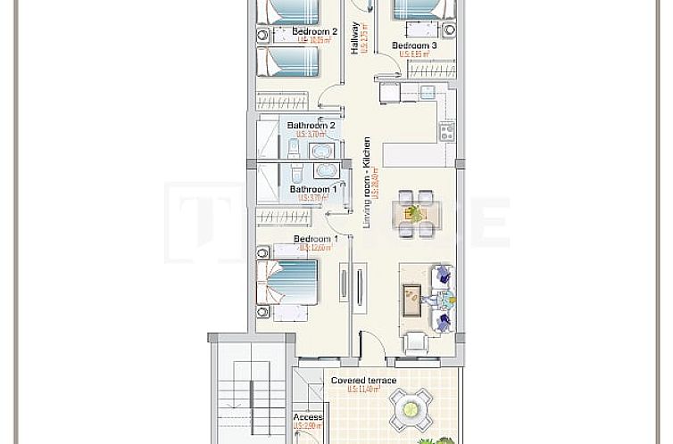 Appartement in Los Altos