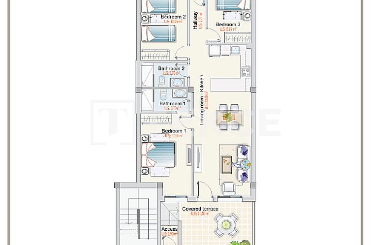 Appartement in Los Altos