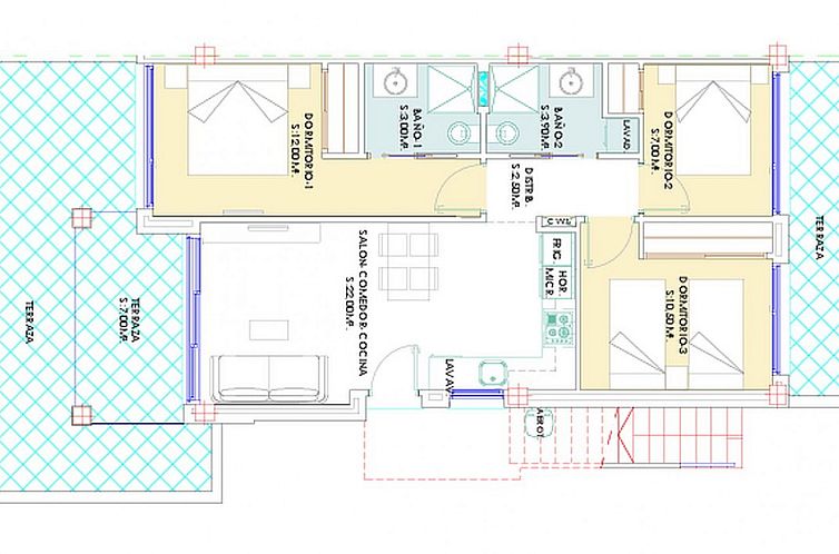 Geschakelde woning in Torrevieja