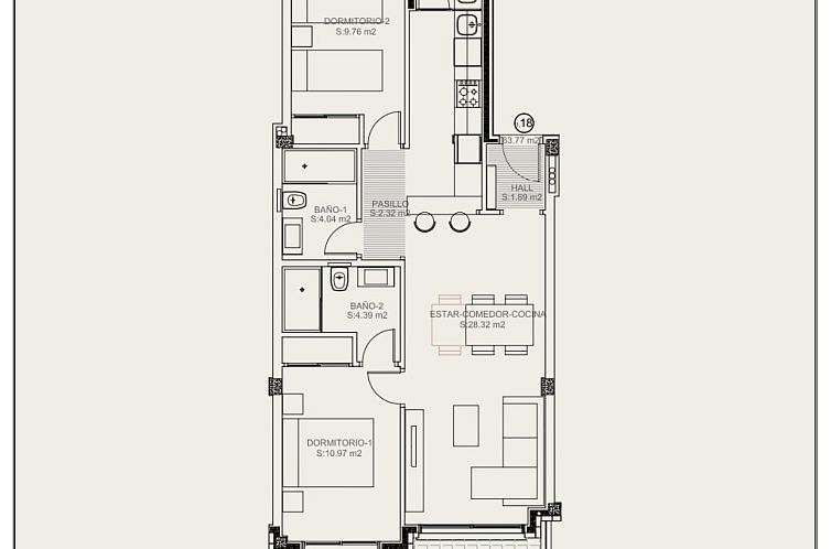 Appartement in Torrevieja