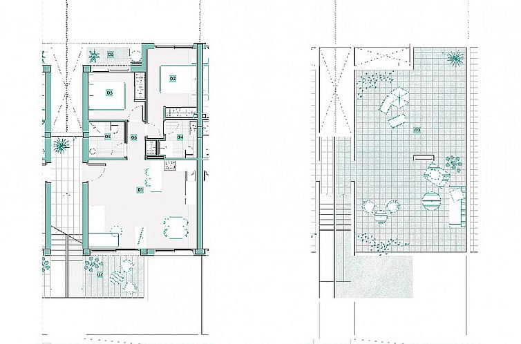 Geschakelde woning in Torrevieja
