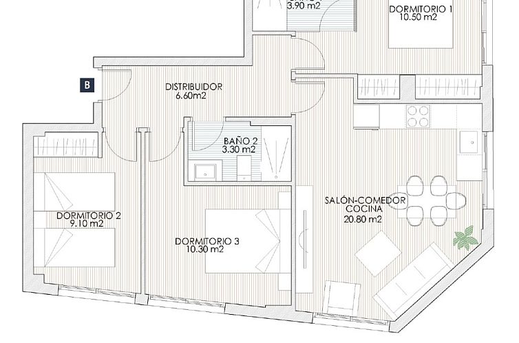 Appartement in Torrevieja