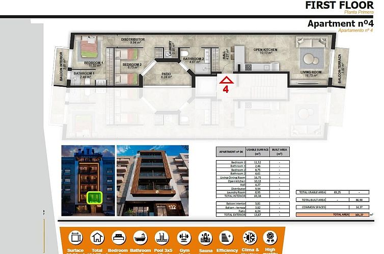 Appartement in Torrevieja