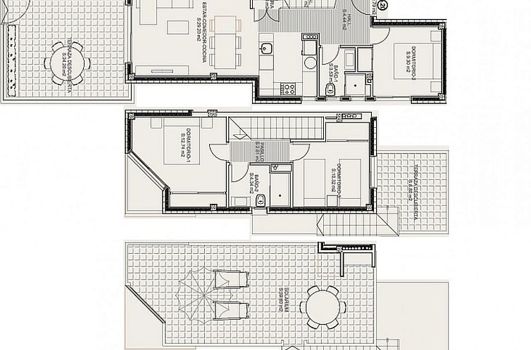 Geschakelde woning in Torrevieja