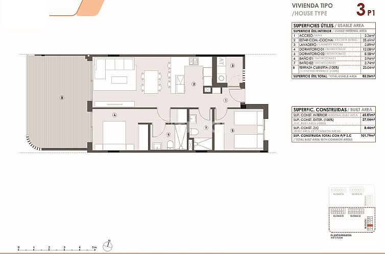 Appartement in Torrevieja Centro