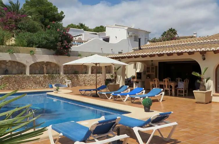 Mooie Villa Benissa-Moraira 7 person