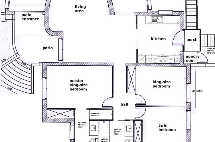 Vakantiehuis Villa "Mirador al Sur" mit privatem Pool
