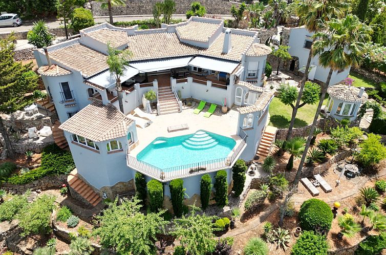 Vakantiehuis Finca mit Pool und Panoramablick in Monte Pego