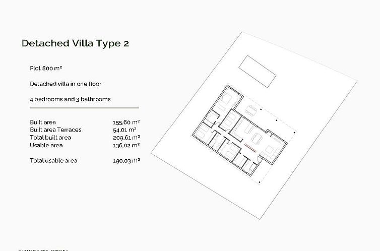 Vrijstaande woning in Penàguila