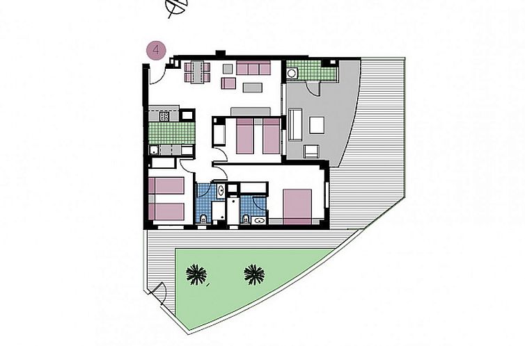 Appartement in Mil Palmeras