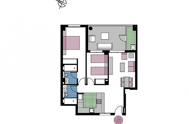 Appartement in Mil Palmeras