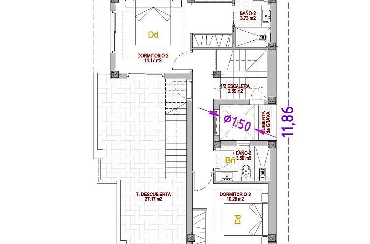 Vrijstaande woning in Finestrat
