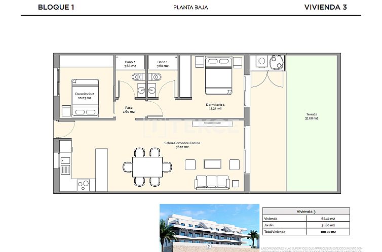 Appartement in Finestrat