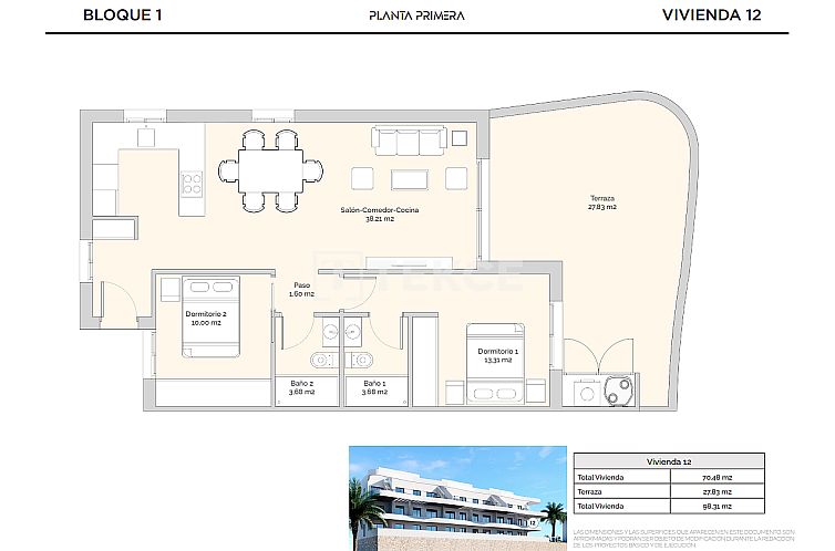 Appartement in Finestrat