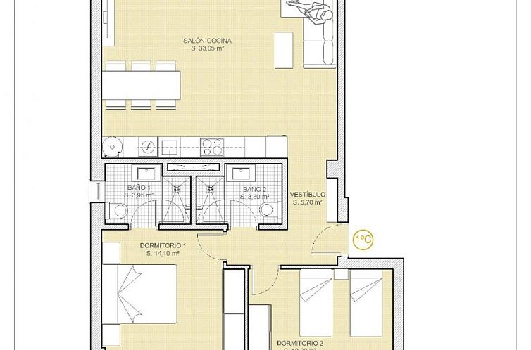 Appartement in Finestrat