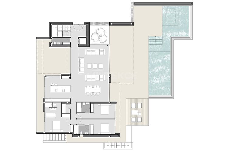 Vrijstaande woning in Teulada
