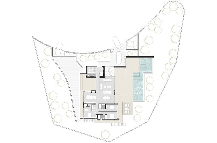 Vrijstaande woning in Teulada