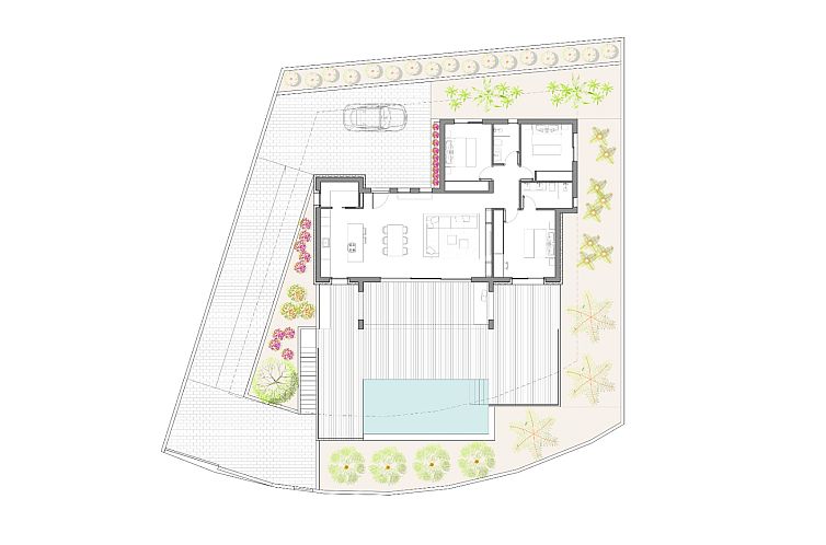 Vrijstaande woning in Pedreguer