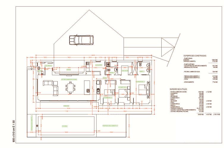 Vrijstaande woning in Pedreguer