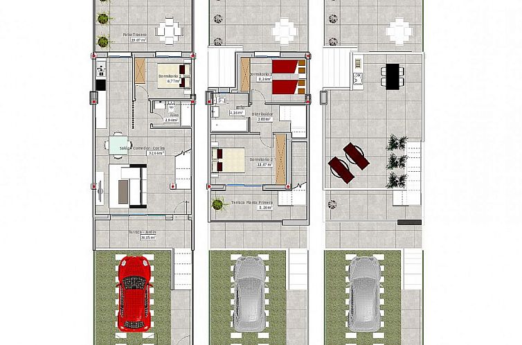 Geschakelde woning in Cox