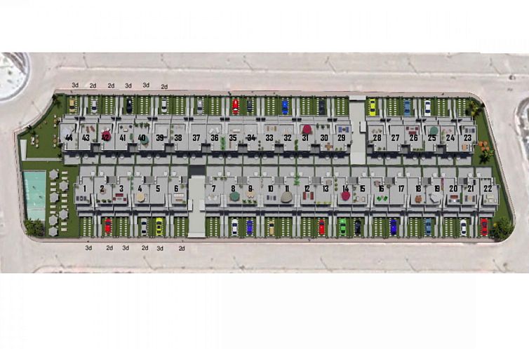 Geschakelde woning in Cox