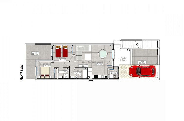 Geschakelde woning in Cox