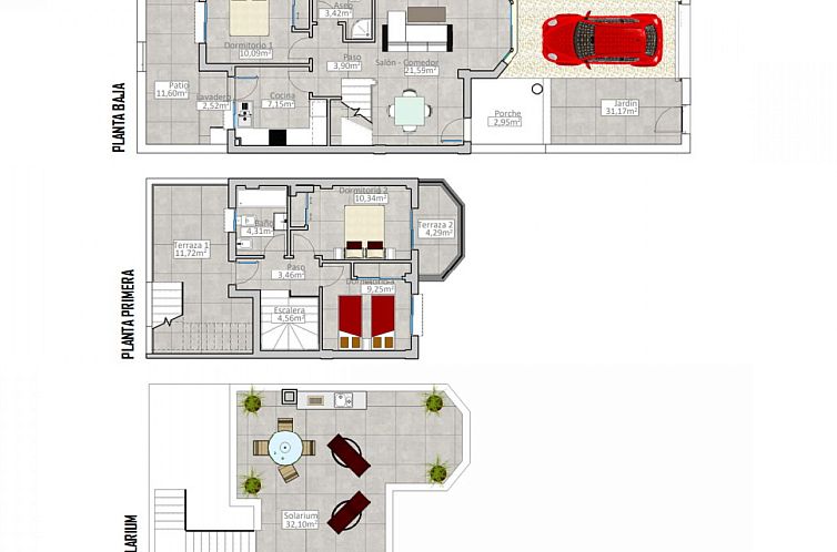 Geschakelde woning in Cox