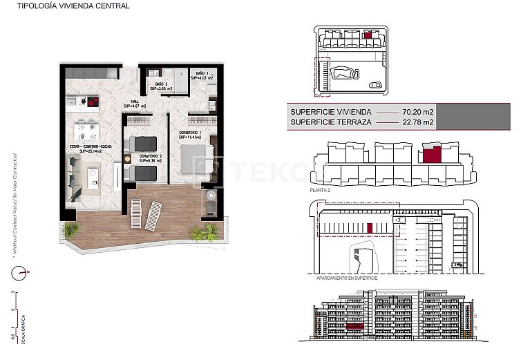 Appartement in San Miguel de Salinas