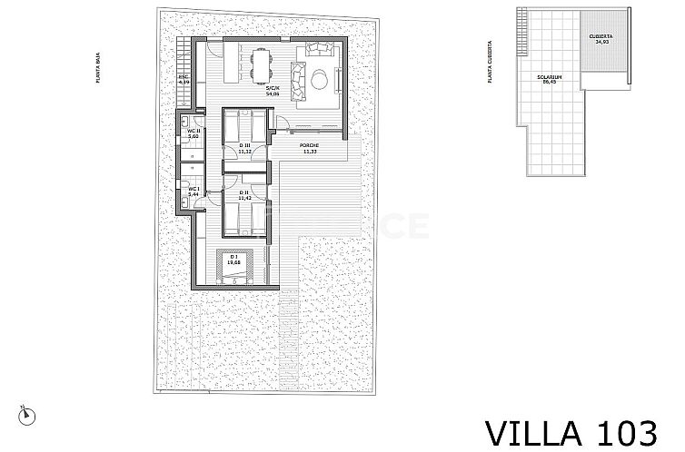Vrijstaande woning in San Miguel de Salinas