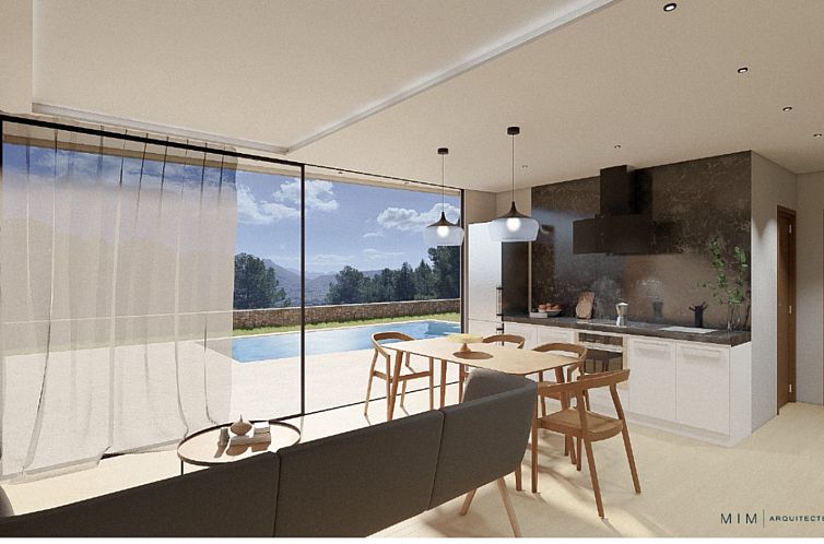 Vrijstaande woning in Alcalalí