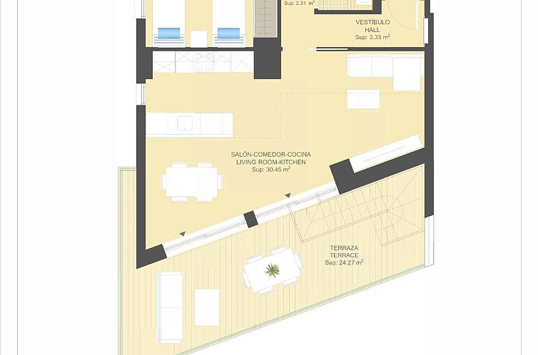Appartement in Orihuela