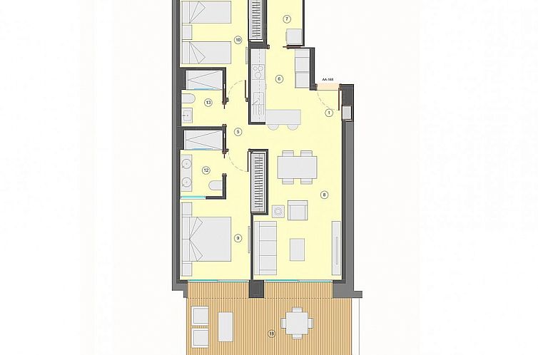 Appartement in Benidorm