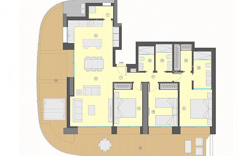 Appartement in Benidorm
