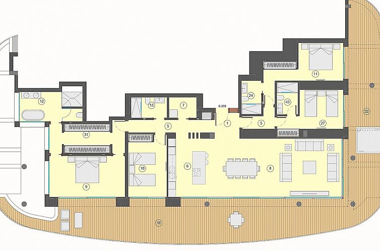 Appartement in Benidorm