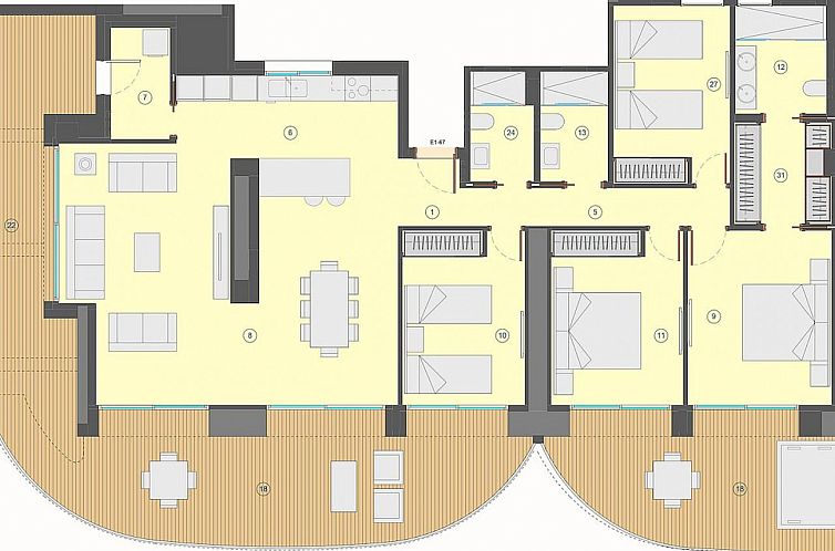 Appartement in Benidorm