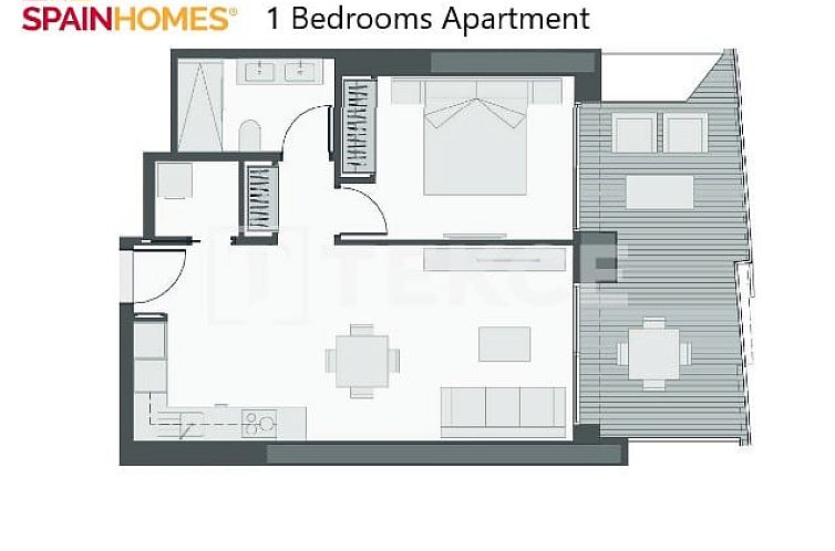 Appartement in Playa De Poniente