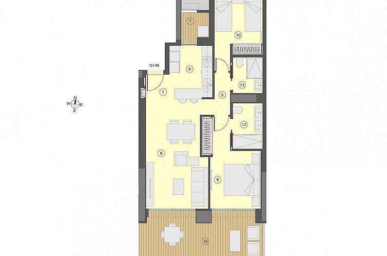 Appartement in Benidorm