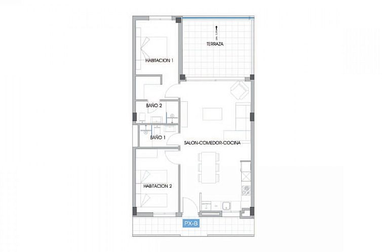 Appartement in Benidorm