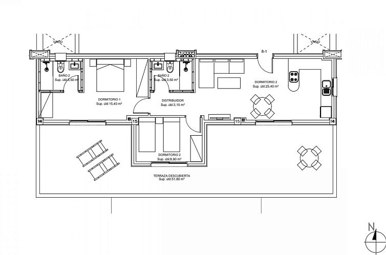 Appartement in Benidorm