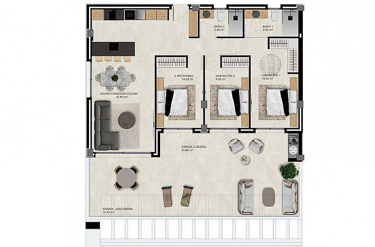 Appartement in Benidorm