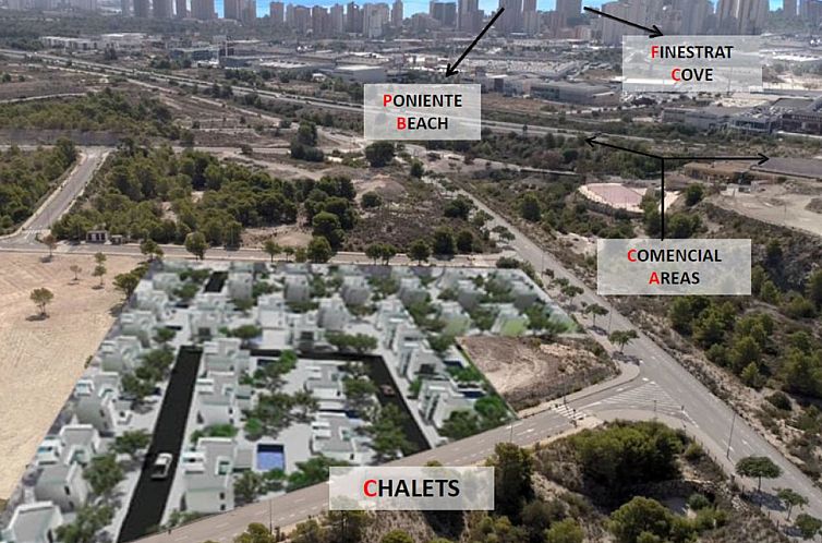 Vrijstaande woning in Benidorm